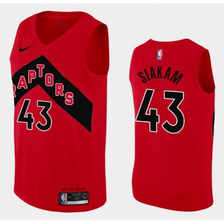 Herren NBA Toronto Raptors Trikot Pascal Siakam 43 Jordan Brand 2020-2021 Icon Edition Swingman